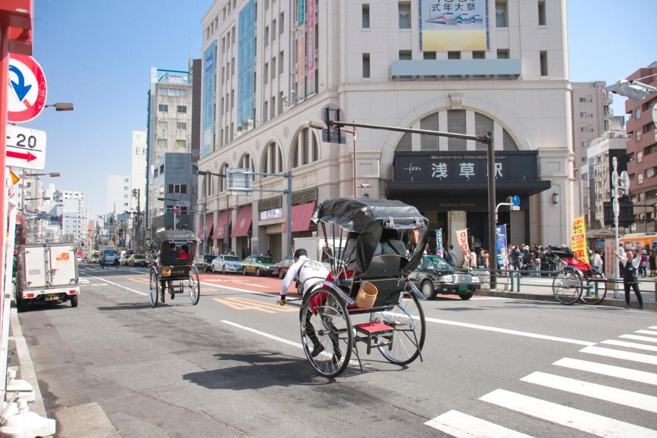 Ikidane Residential Hotel Asakusabashi Tōkyō Extérieur photo